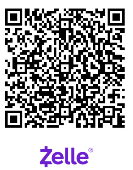 Zelle QR code — scan to pay cgmbboosters@outlook.com